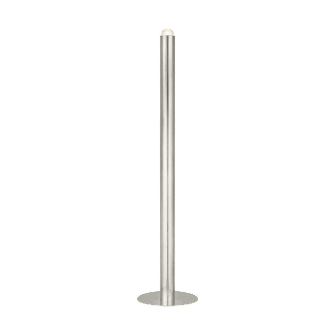 Visual Comfort Modern 700PRTEBL66N-LED927 Ebell Led Floor Lamp Lamp Pewter, Nickel, Silver