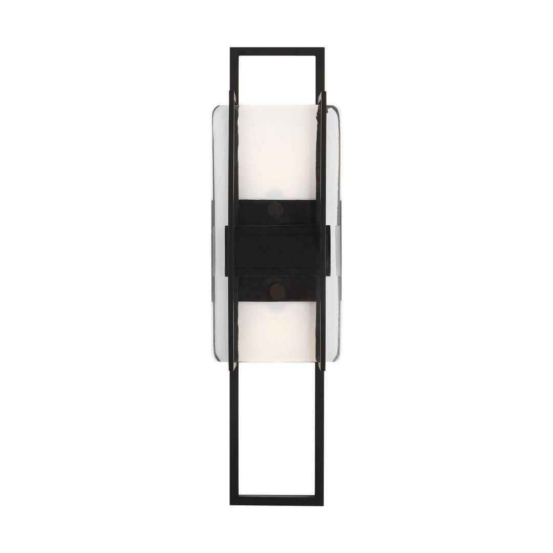 Visual Comfort Modern Duelle 700WSDUE18B-LED927 Wall Light - Nightshade Black