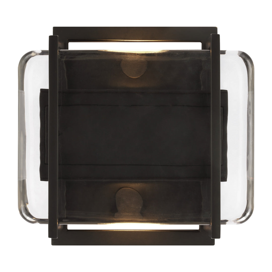 Visual Comfort Modern Duelle 700WSDUE5B-LED927 Wall Light - Nightshade Black
