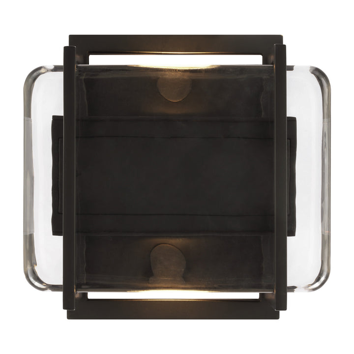 Visual Comfort Modern Duelle 700WSDUE5B-LED927 Wall Light - Nightshade Black