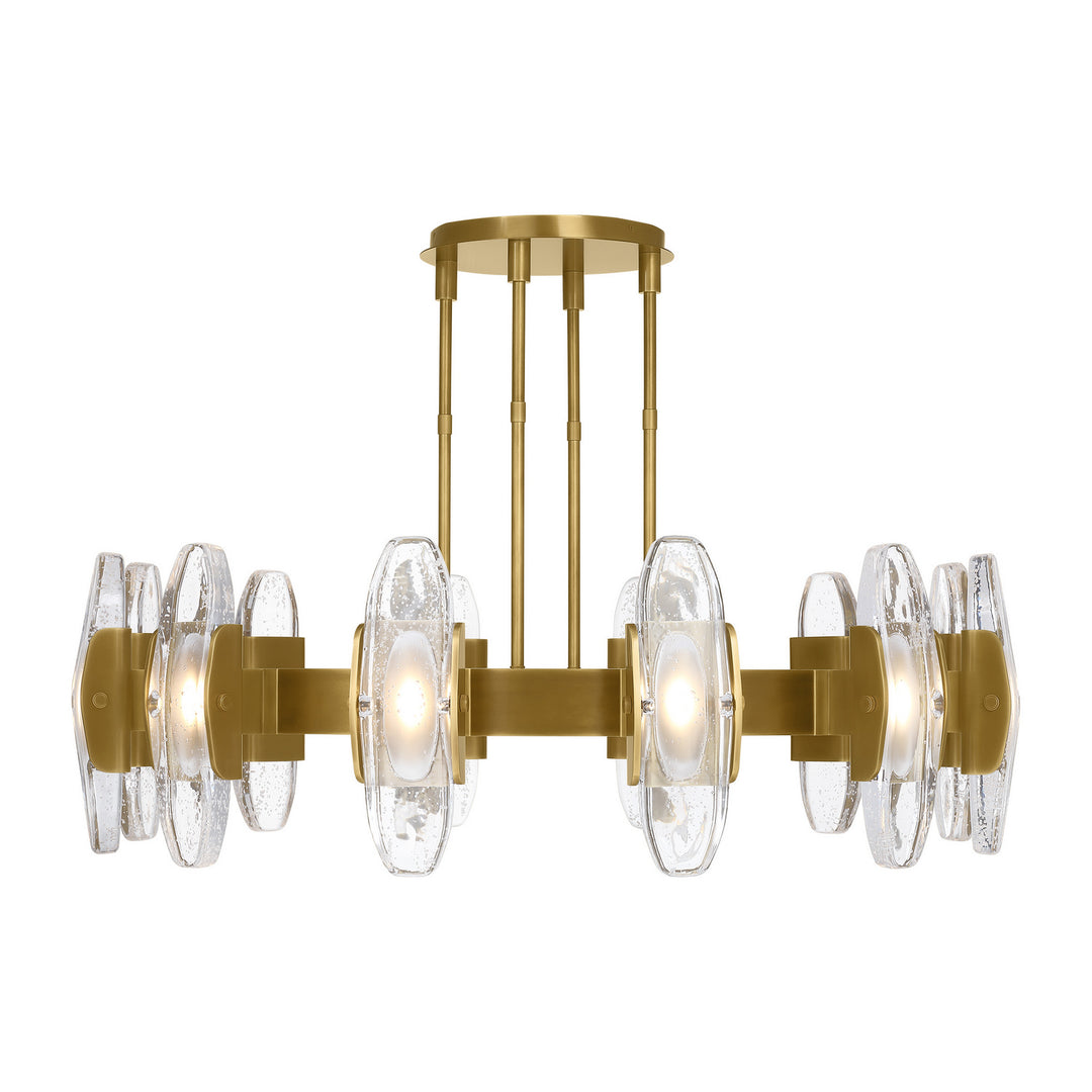 Visual Comfort Modern Wythe 700WYT12BR-LED927 Chandelier Light - Plated Brass
