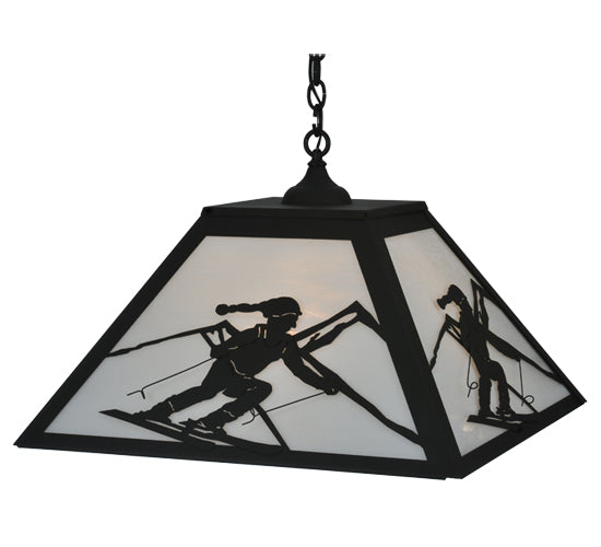 Meyda Tiffany Alpine 119187 Pendant Light - Black/Ca