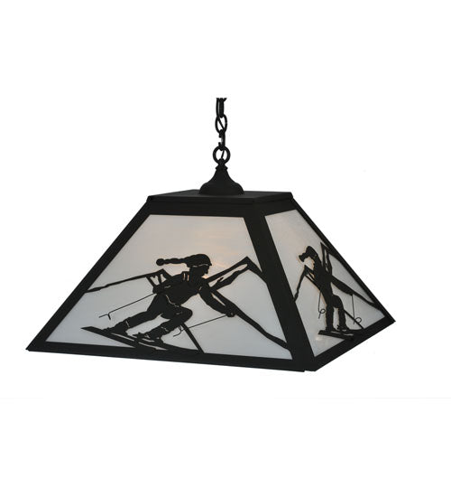Meyda Tiffany Alpine 119187 Pendant Light - Black/Ca