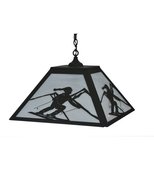 Meyda Tiffany Alpine 119187 Pendant Light - Black/Ca
