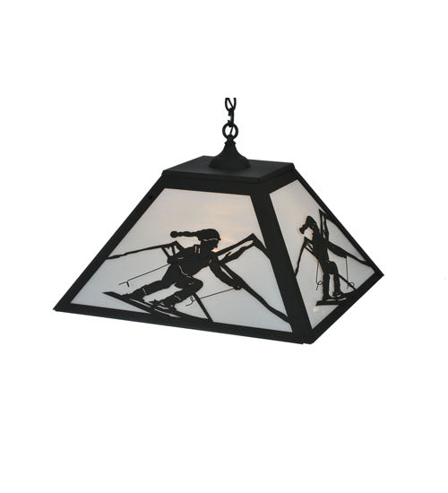 Meyda Tiffany Alpine 119187 Pendant Light - Black/Ca