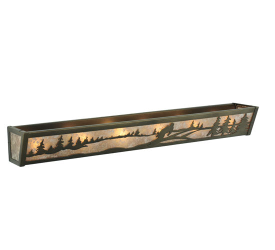 Meyda Tiffany Snowborder 119189 Bath Vanity Light 36 in. wide - Antique Copper