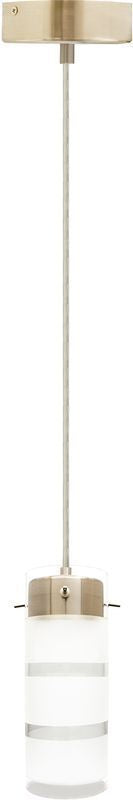 Westgate LCFB-1L-MCT5 Pendant Light - Brushed-Nickel
