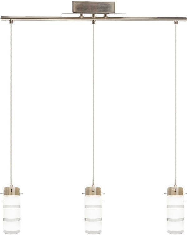 Westgate LCFB-3LS-MCT5 Pendant Light - Brushed-Nickel