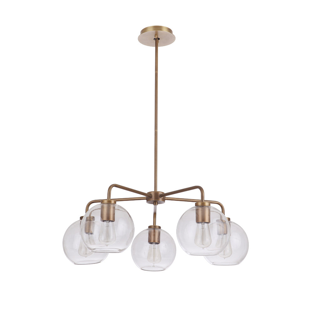 Mariana Knox 190524 Chandelier Light - Brass