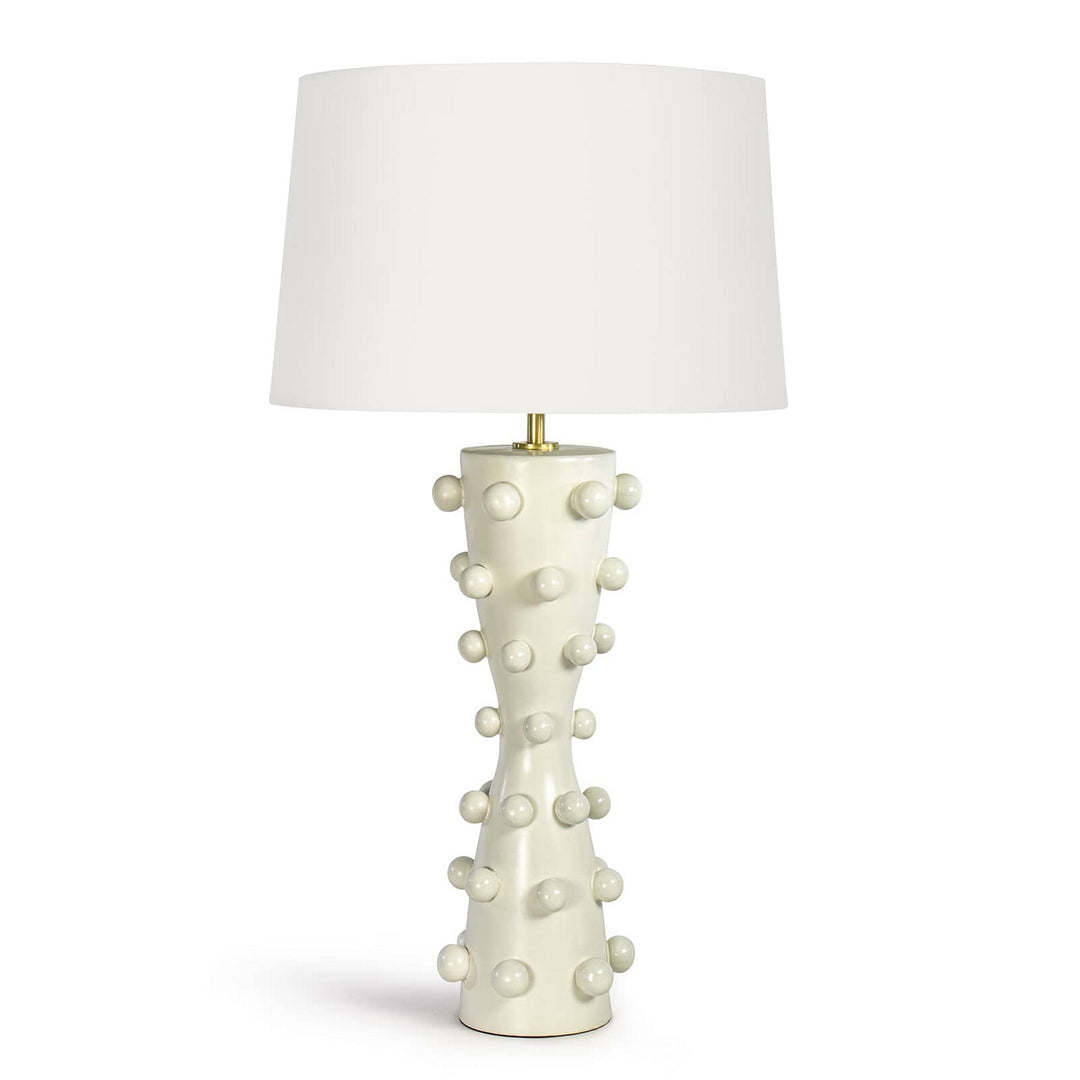 Regina Andrew 13-1544WT  Pom Lamp White