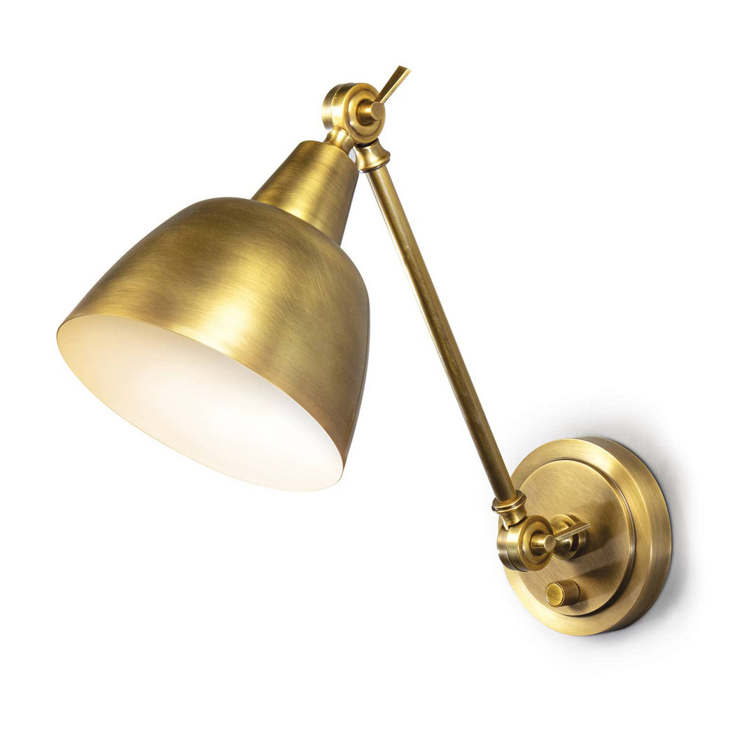 Regina Andrew 15-1120NB  Mercantile Lamp Natural Brass