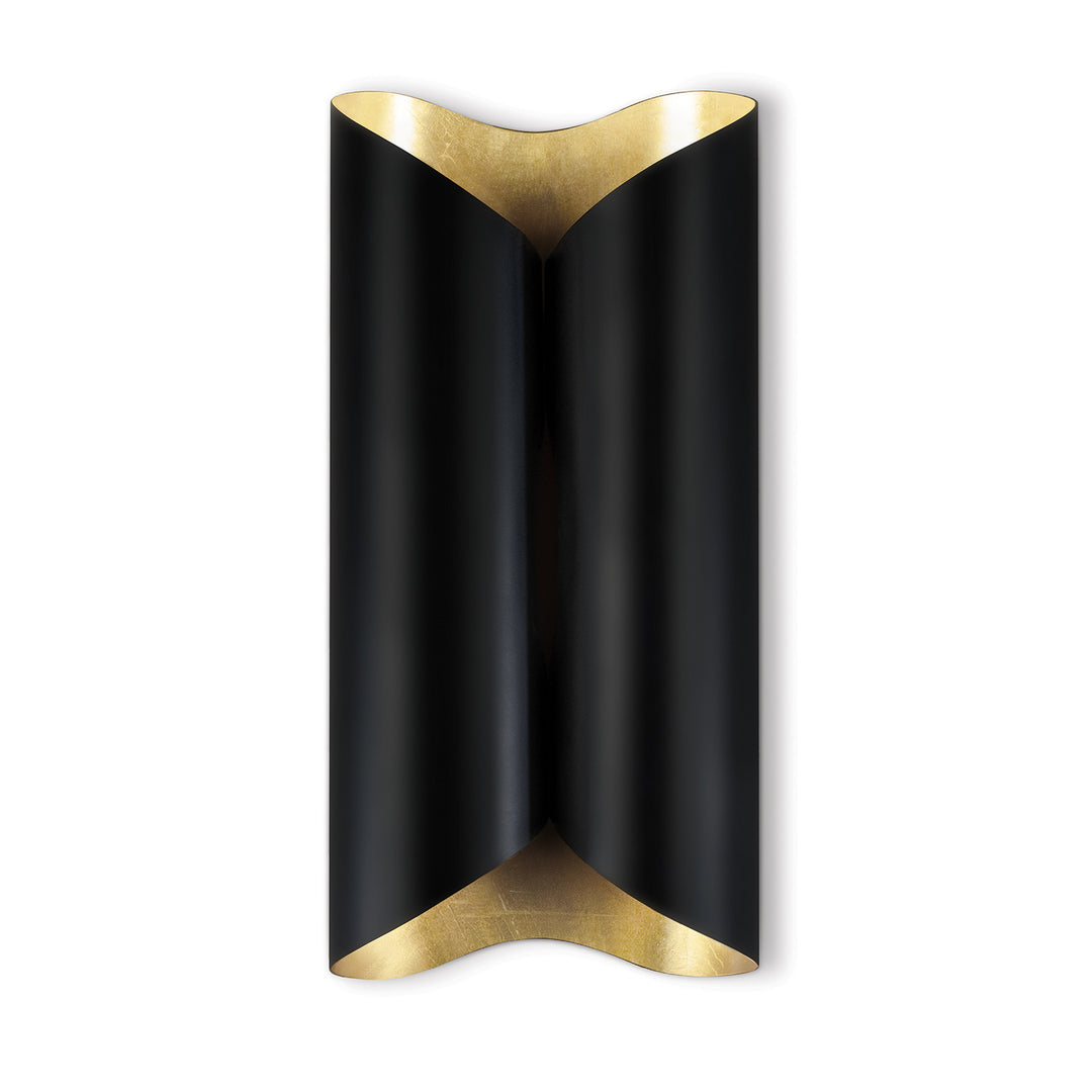 Regina Andrew Coil 15-1154BLK Wall Sconce Light - Black