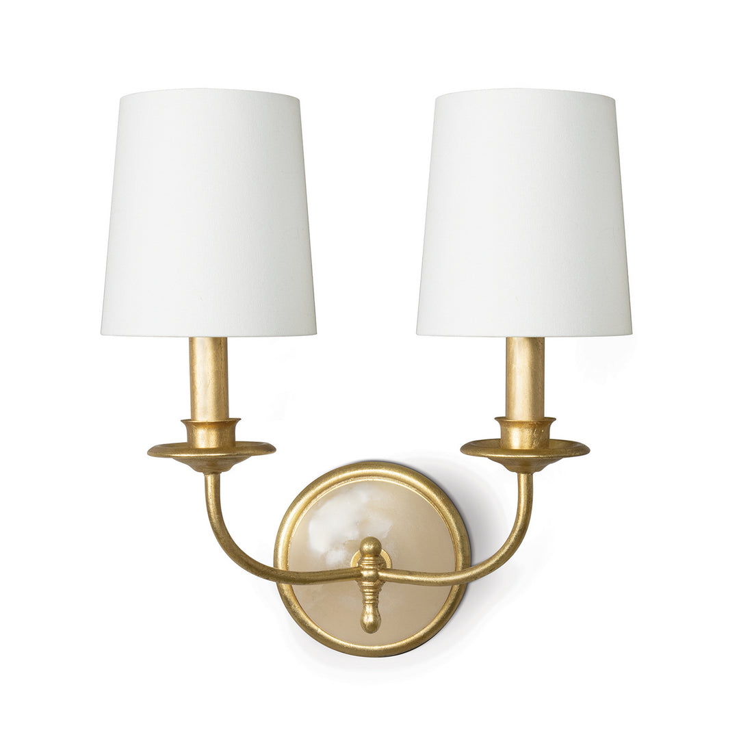 Regina Andrew Fisher 15-1166 Wall Sconce Light - Gold Leaf