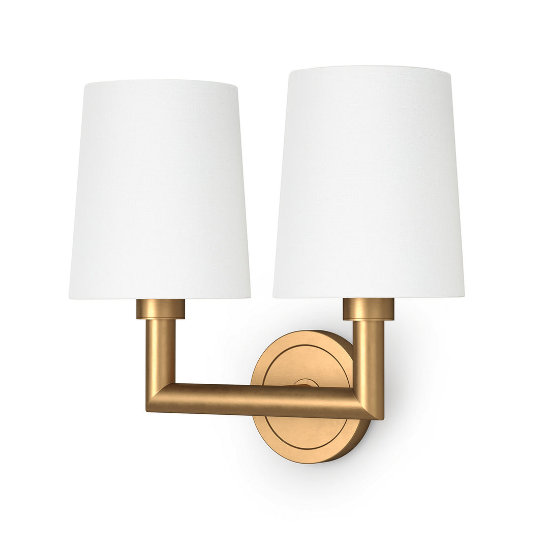 Regina Andrew Legend 15-1172NB Wall Sconce Light - Natural Brass