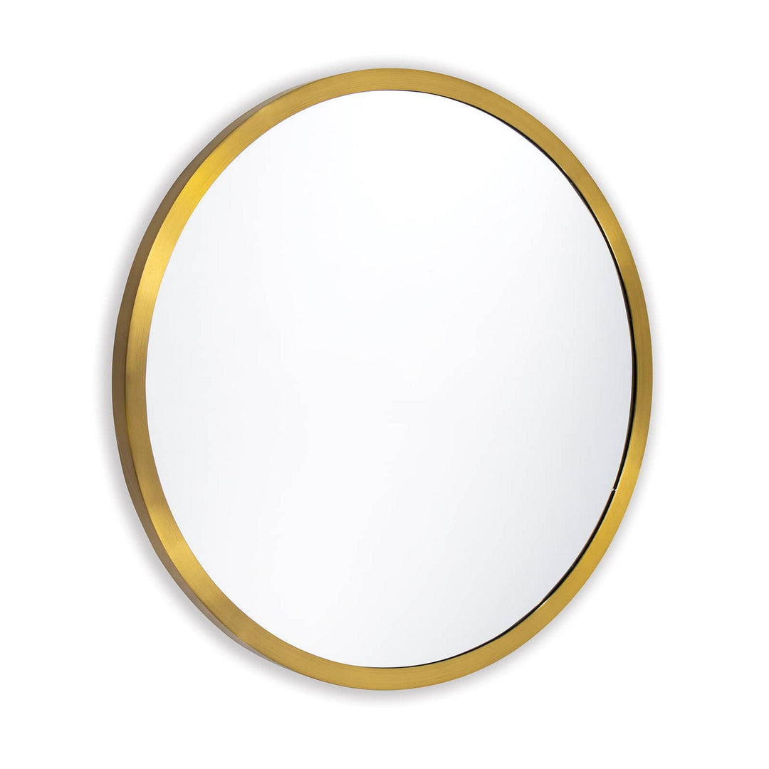 Regina Andrew 21-1132NB  Doris Mirror Natural Brass