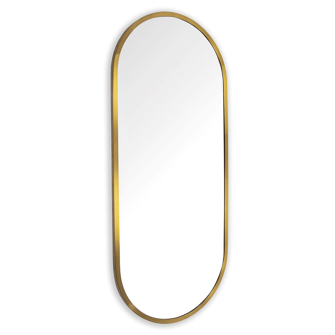 Regina Andrew 21-1133NB  Doris Mirror Natural Brass