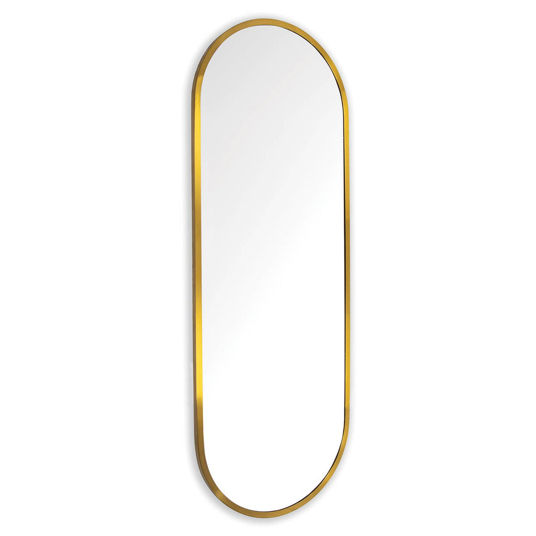 Regina Andrew 21-1134NB  Doris Mirror Natural Brass