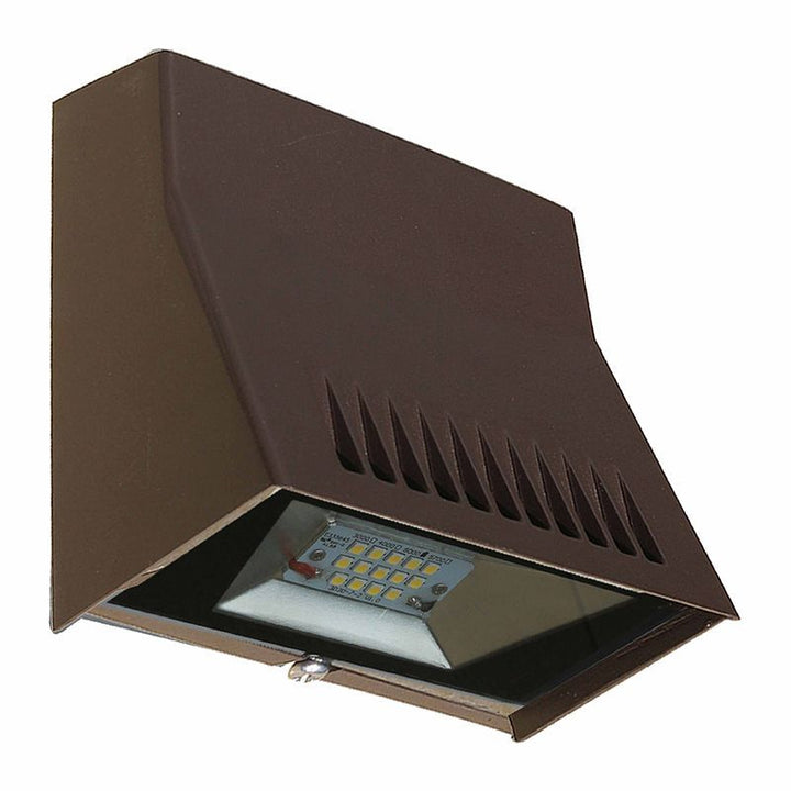 Westgate Lighting LMW-12W-30K  Mini Cutoff Wallpack Outdoor Bronze / Dark