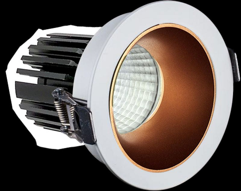 Westgate Lighting LRD-10W-27K-3WTR-MG  Led Recessed Light Recessed Light Gold, Champ, Gld Leaf