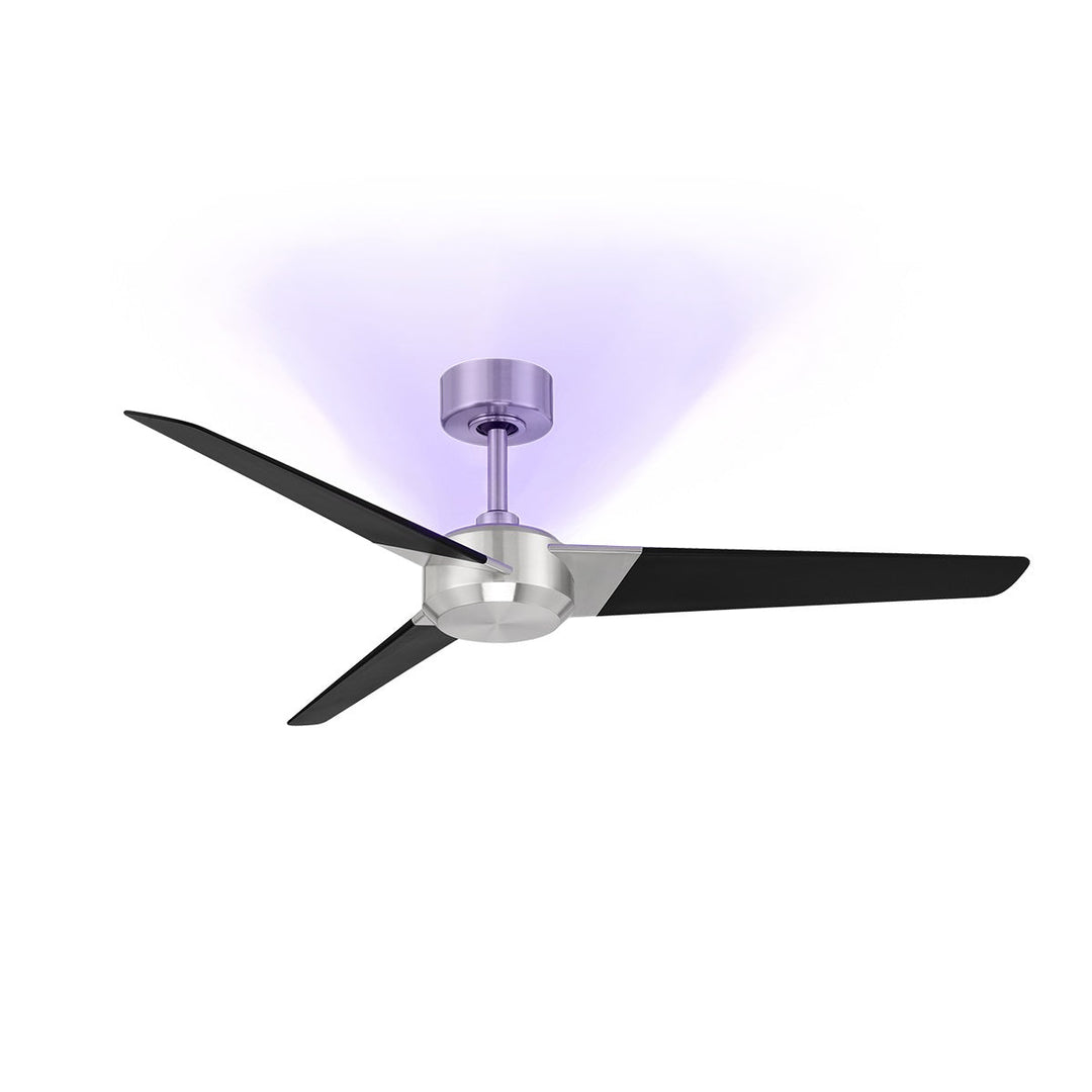 Modern Forms Fan Ultra FR-D2102-54U-BN/MB Ceiling Fan 54 - Brushed Nickel/Matte Black, Matte Black/