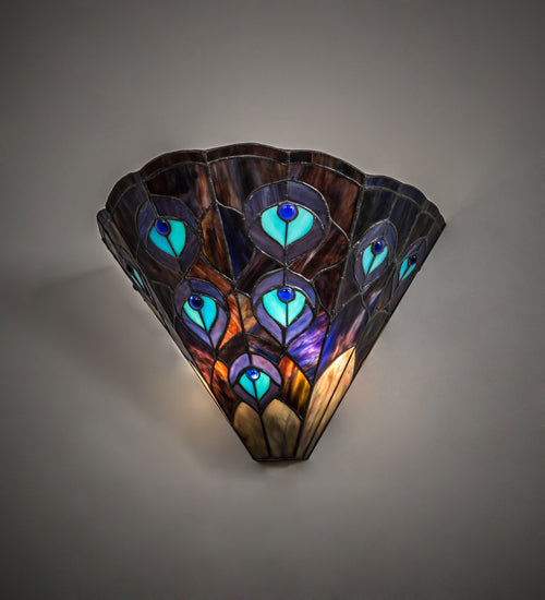 Meyda Tiffany Peacock 119280 Wall Light - Crystal