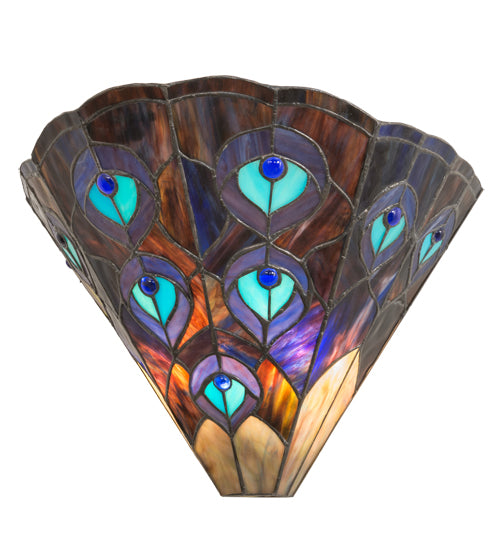 Meyda Tiffany Peacock 119280 Wall Light - Crystal