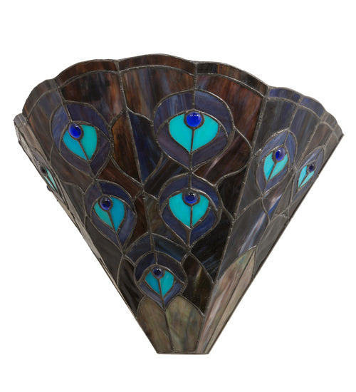 Meyda Tiffany Peacock 119280 Wall Light - Crystal