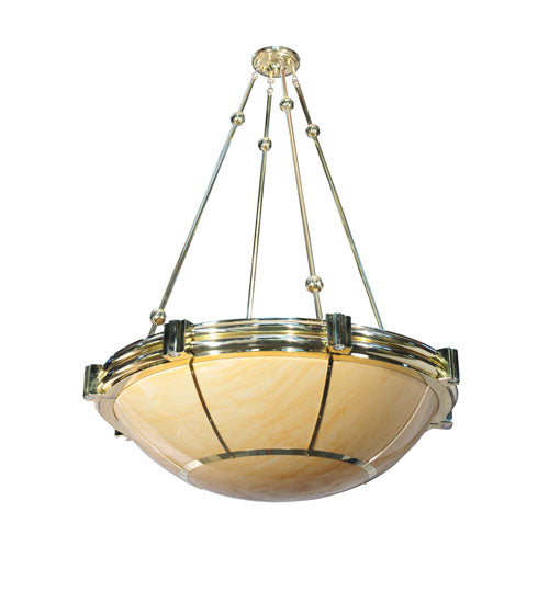 Meyda Tiffany Auburn 119290 Pendant Light - Natural Brass