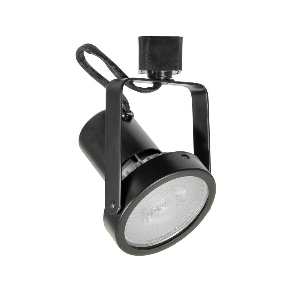 Jesco Lighting H2HV230BK H-Type One Light Track Head Track Light Black