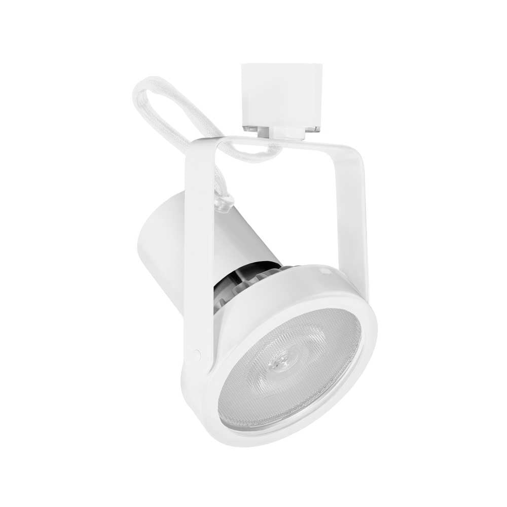 Jesco Lighting H2HV230WT H-Type One Light Track Head Track Light White