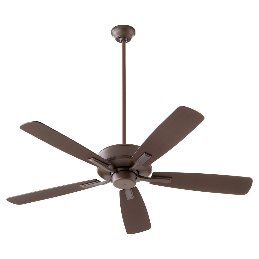 Quorum Ovation 4525-86 Ceiling Fan 52 in. - Oiled Bronze, Oiled Bronze/Weathered Oak