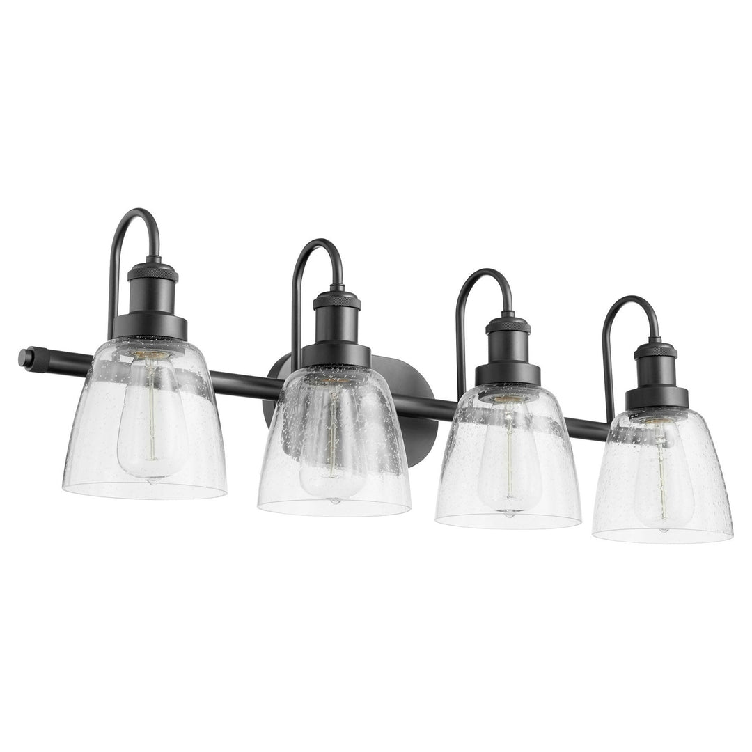 Quorum 508 Vanities 508-4-59 Bath Vanity Light 31 in. wide - Matte Black