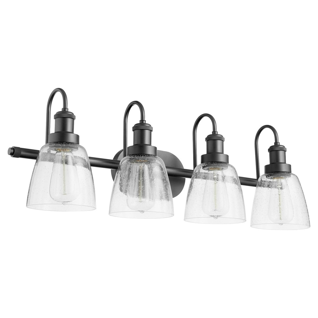 Quorum 508 Vanities 508-4-59 Bath Vanity Light 31 in. wide - Matte Black