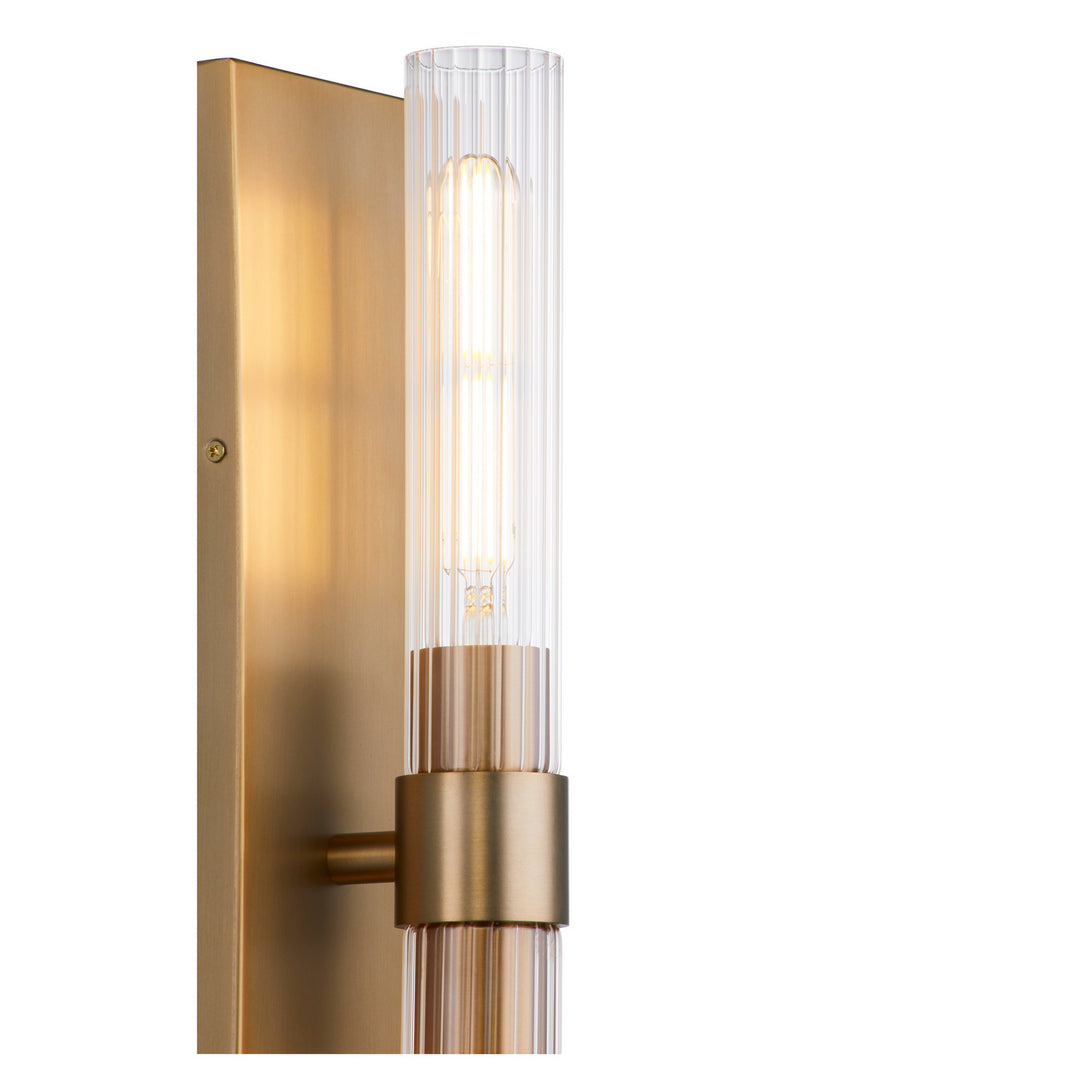 Quorum Sheridan 522-2-80 Wall Sconce Light - Aged Brass