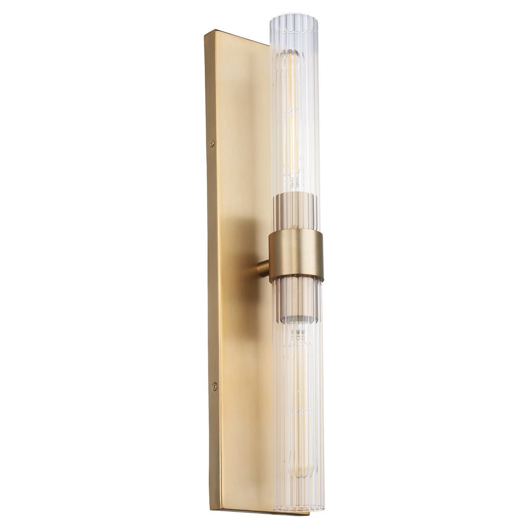 Quorum Sheridan 522-2-80 Wall Sconce Light - Aged Brass