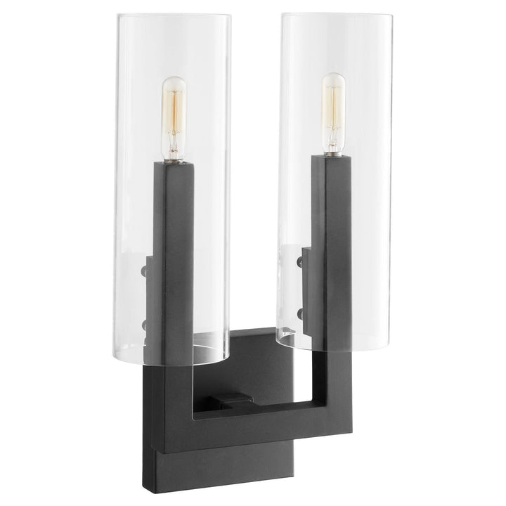 Quorum Harbin 5277-2-69 Wall Sconce Light - Textured Black