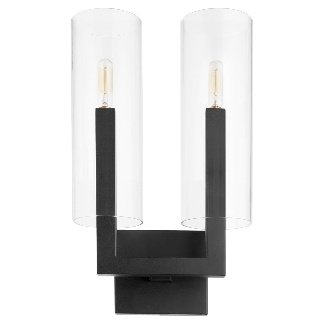 Quorum Harbin 5277-2-69 Wall Sconce Light - Textured Black