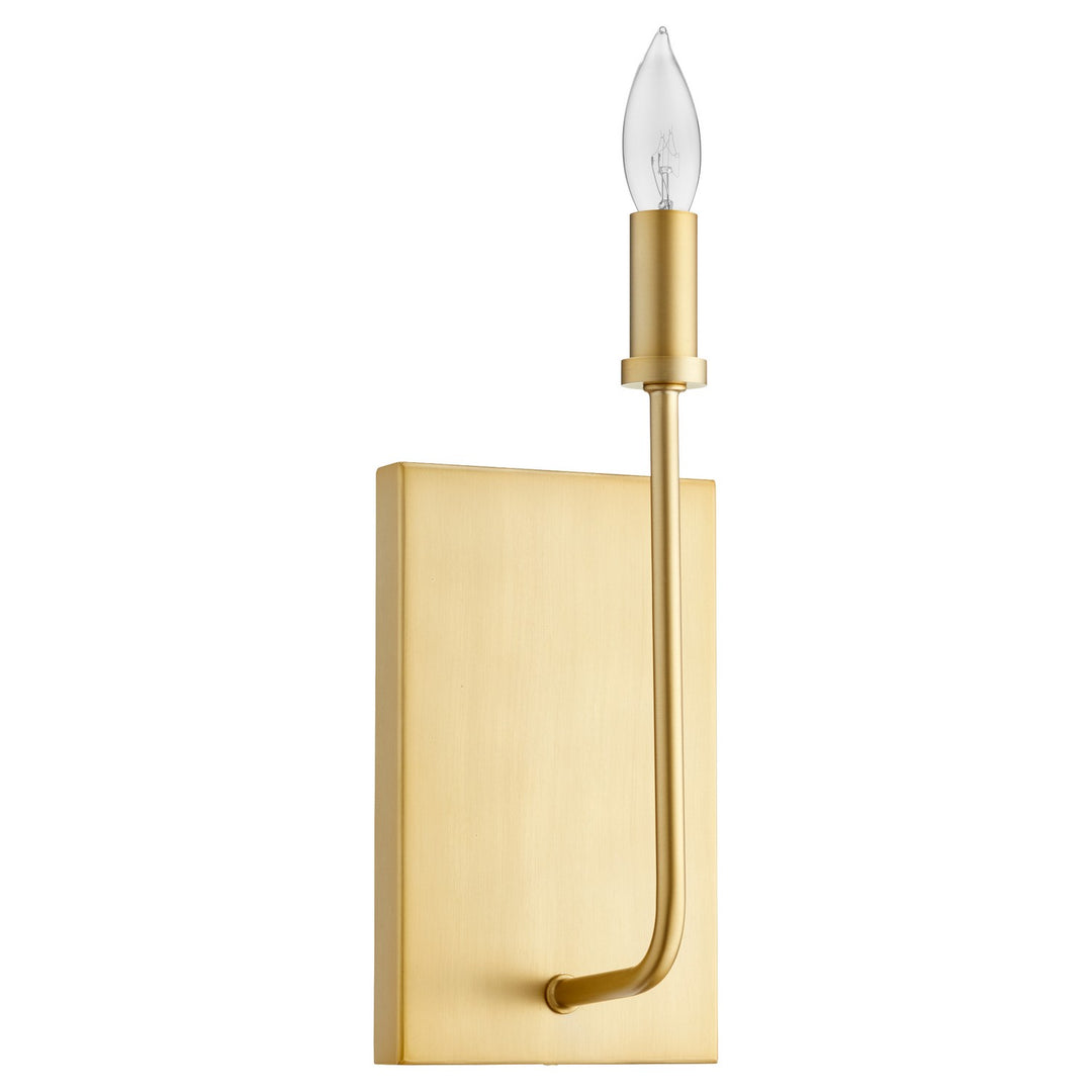 Quorum Harmony 557-1-80 Wall Sconce Light - Aged Brass