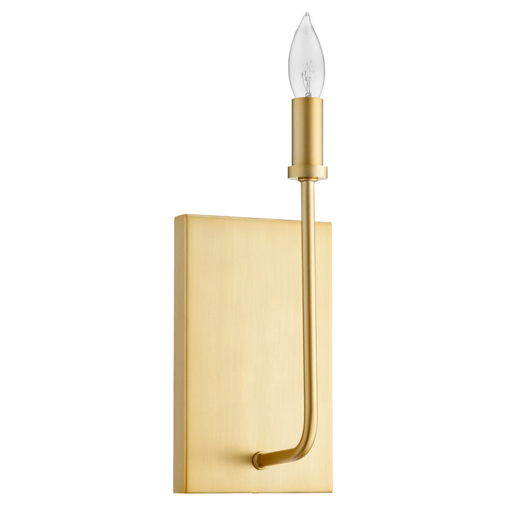 Quorum Harmony 557-1-80 Wall Sconce Light - Aged Brass