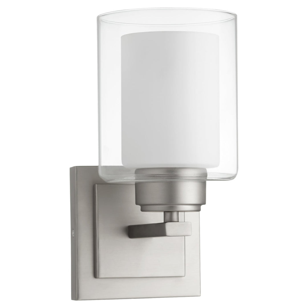 Quorum 582 Vanities 582-1-65 Wall Sconce Light - Satin Nickel