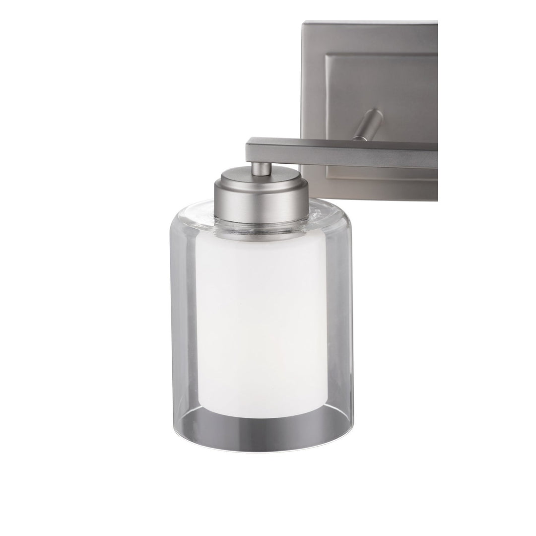 Quorum 582 Vanities 582-2-65 Bath Vanity Light 14 in. wide - Satin Nickel