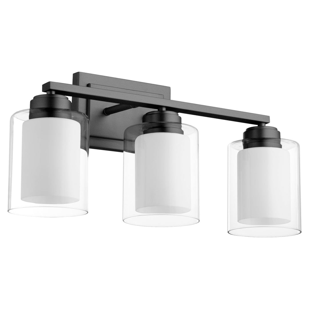 Quorum 582 Vanities 582-3-59 Bath Vanity Light 22 in. wide - Matte Black