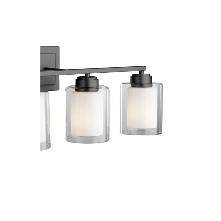 Quorum 582 Vanities 582-4-59 Bath Vanity Light 29 in. wide - Matte Black