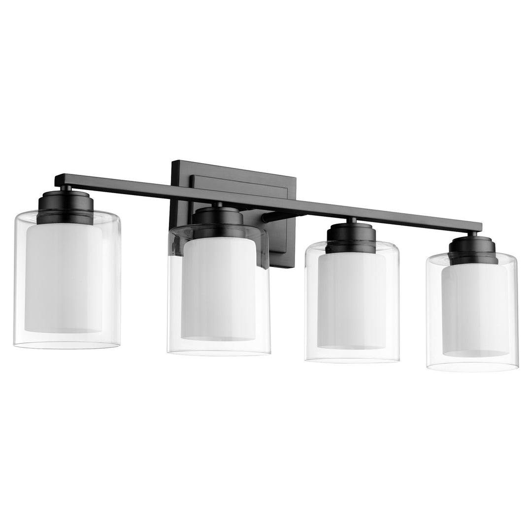 Quorum 582 Vanities 582-4-59 Bath Vanity Light 29 in. wide - Matte Black