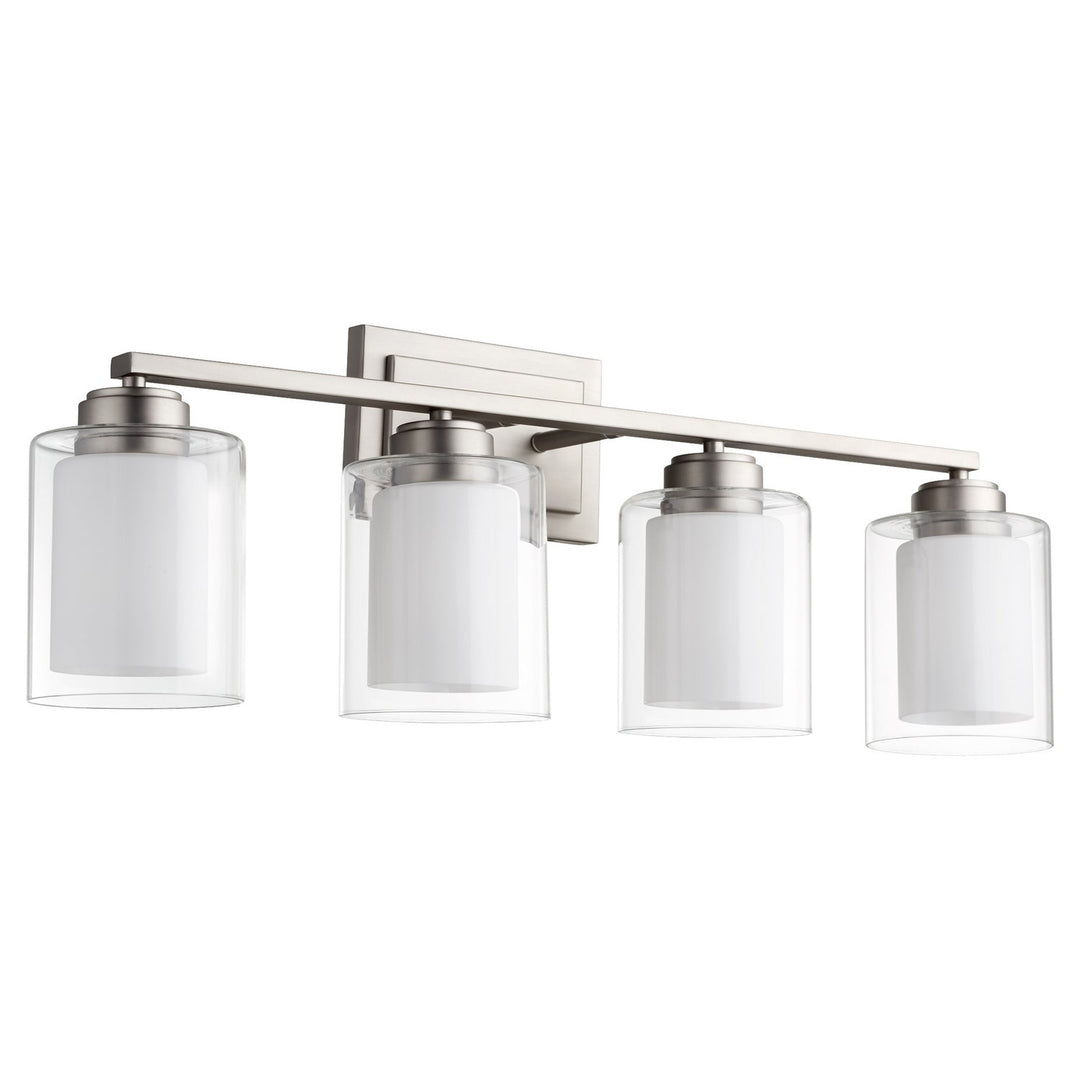 Quorum 582 Vanities 582-4-65 Bath Vanity Light 29 in. wide - Satin Nickel