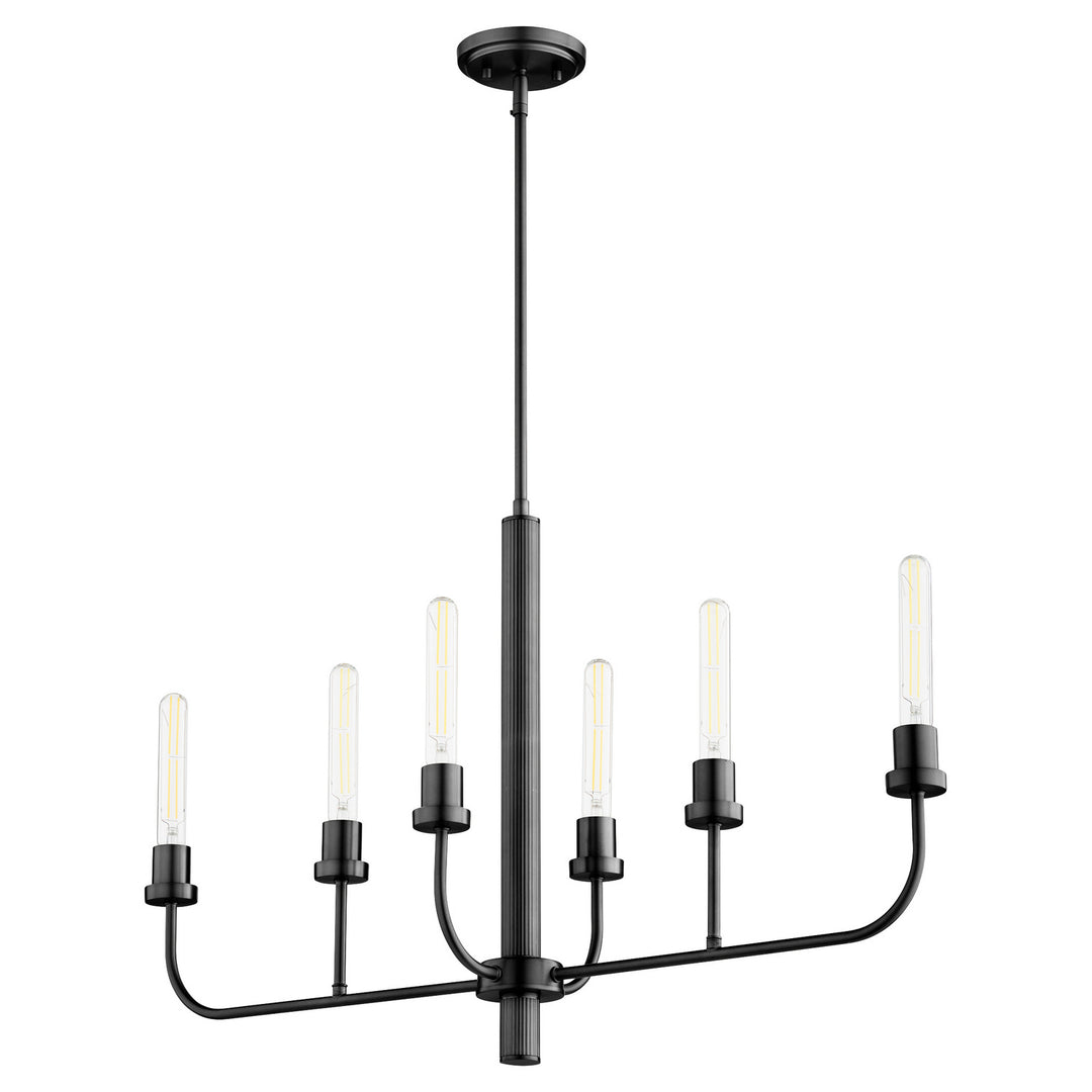 Quorum Sheridan 622-6-59 Pendant Light - Matte Black