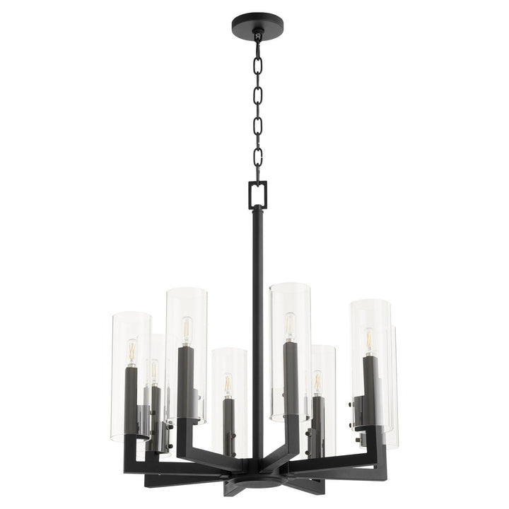 Quorum Harbin 6277-8-69 Chandelier Light - Textured Black