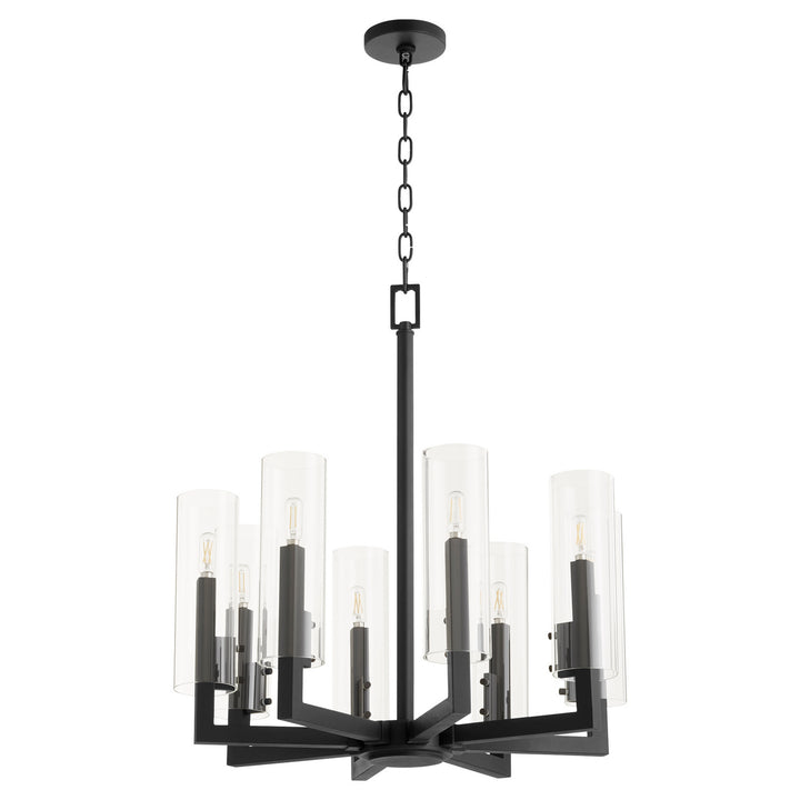 Quorum Harbin 6277-8-69 Chandelier Light - Textured Black