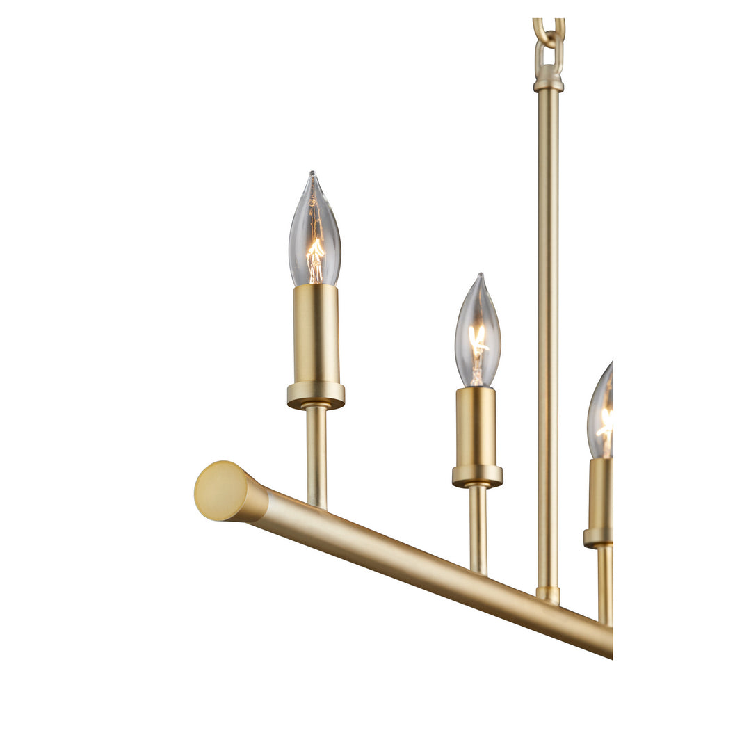 Quorum Harmony 647-5-80 Pendant Light - Aged Brass