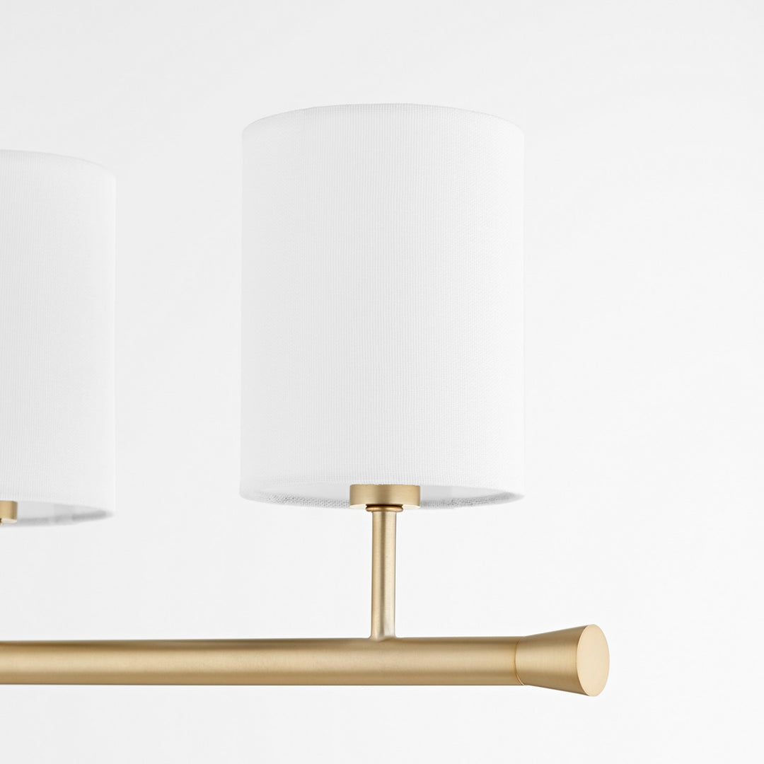 Quorum Harmony 647-5-80 Pendant Light - Aged Brass